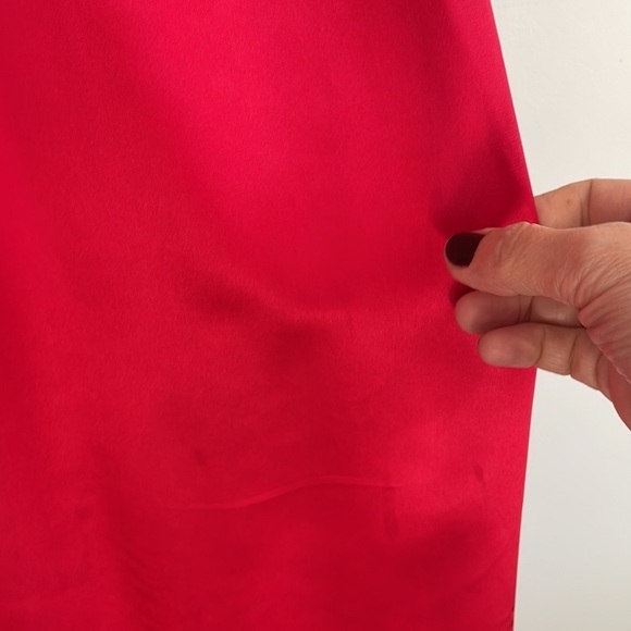 Cocoon by Randi Kristoffersen Red Silk Gown - Picture 10 of 11